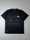 Under Armour HeatGear Threadborne Black Performance Training T-Shirt (XL)