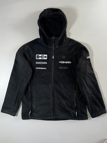 Hummer H3 "Like Nothing Else" 4x4 Fleece Zip-Up Hoodie Jacket (XL)