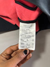 Nike Sportswear Full-Zip Jacket with Red Fleece Lining – Black, (XL)