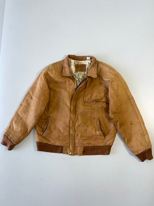 ZMarlboro Original Sued Leather Jacket (M/L)