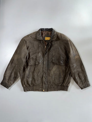 Joy Premium Original Leather Jacket (XL)
