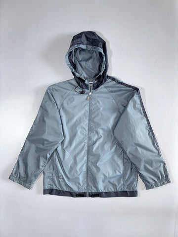 Fila | Hooded Windbreaker Jacket | Blue-Grey/Black | 46 (XL)