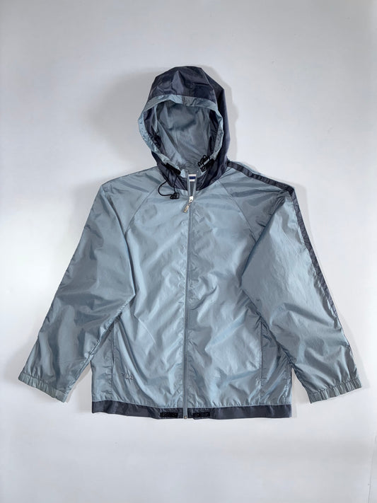 Fila | Hooded Windbreaker Jacket | Blue-Grey/Black | 46 (XL)