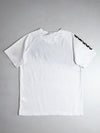 Adidas Originals White & Black Colour-Block Raglan Tee  (M)