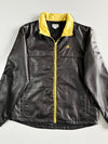 Adidas | ClimaProof Puffer Zip Jacket | Black Yellow (S)