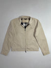 Burberry Brit Harrington Jacket with Nova Check Lining – Stone Beige (M)