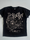 HYRAW “F*%k Off” Gothic Graphic T-Shirt (S)