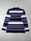 Tommy Hilfiger Multicolor Striped Long Sleeve Rugby Polo (M)