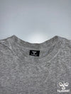 Hummel Grey Logo T-Shirt (L)