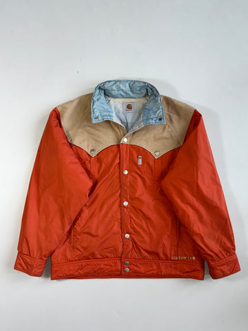 Vintage Carhartt Western Yoke Padded Jacket(Xl)
