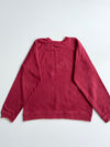 Vintage Puma Burgundy Embroidered Big Cat Crewneck | Size (L)