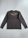 Lucky Brand Carretera Highway to Hell Bandido Motorcycle Club Faded Washed Long Sleeve Tee (M/L)