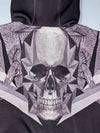 Philipp Plein “Illegal Fight Club” Snake Print Hooded Track Jacket – Black, Straight Cut (L)