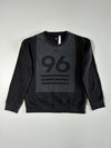 Adidas | Black "96" Graphic Sweatshirt |(S)
