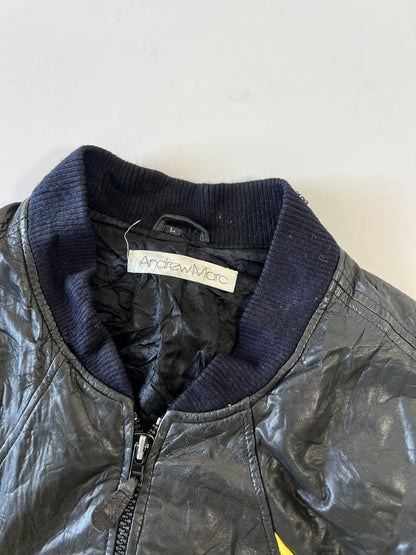 !                                             Andrew Mark Original Leather Jacket (L)