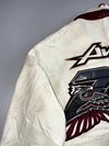 Vintage Avirex Racing Leather Bomber Jacket (5XL)