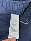 American Eagle Active Flex Navy Drawstring Jogger Pants (W:36) (L:40)