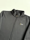 National Geographic Fleece-Lined Track Jacket – Black | (M)