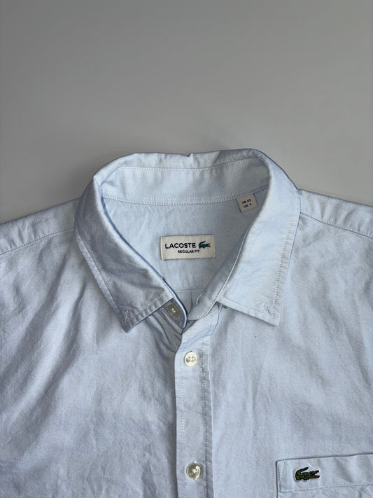 Lacoste Short Sleeve Shirt  Light Blue (L/Xl)