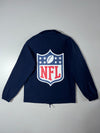 NFL Team Apparel Navy Coach Jacket (M)