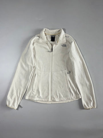 The North Face Full-Zip Fleece Jacket – Cream White (Women's (S)