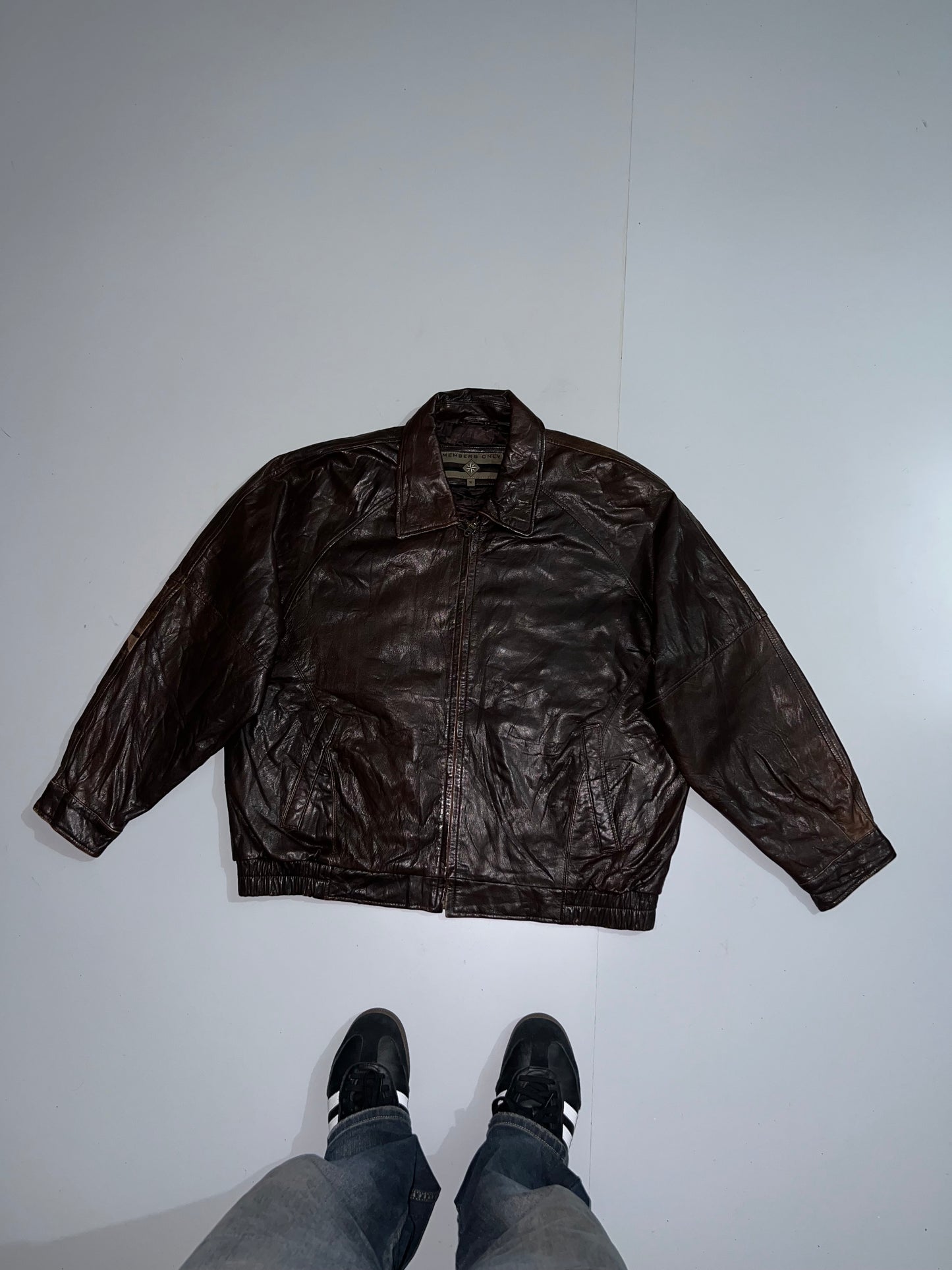 ZMembers    Only Original Leather Jacket (XL)
