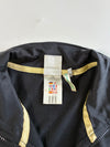 Vintage Y2K Adidas Gold 3-Stripe Track Jacket (S)