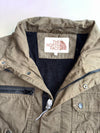 The North Face Olive Ripstop Fleece Lined Field Jacket (L)