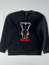 Evisu Bearbrick Logo Crewneck Sweatshirt – Black (XL)