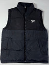 Vintage Reebok Puffer Vest Black  Gilet (L)