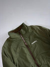 Dickies Olive Green Sherpa-Lined Puffer Jacket Full Zip Insulated Winter Jacket (XL/2XL)