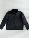 Polo Ralph Lauren Black Fleece-Collar (Hidden Cap) Jacket (XL)