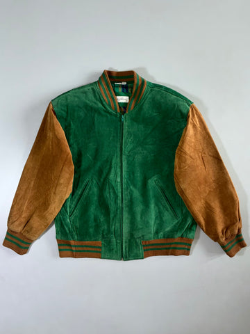Ellumina Premium Original Suede Leather Jacket (M)