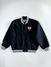 Vintage 90s Chicago Bulls NBA Satin Varsity Bomber Jacket (L)