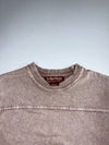 Marlboro Classics Brown Washed Long Sleeve T-Shirt (S)