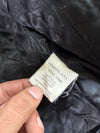 Vintage Conbipel Black Leather Bomber Jacket (S)