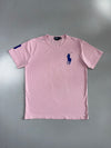 Polo Ralph Lauren | Big Pony Tee | Pink Custom Fit (L)