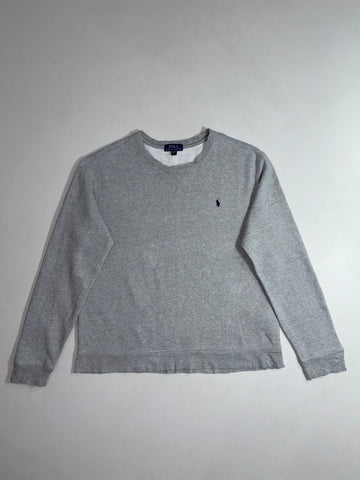Polo Ralph Lauren Small Pony Crewneck Sweatshirt – Heather Grey (M)