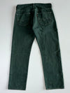 Levi’s Waterless Forest Green Straight Jeans (W:34|L:41)