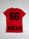 Adidas Originals Chicago Bulls Trefoil T-Shirt – Red (L)