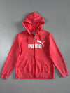 Puma Coral Pink Zip Hoodie (S/M)