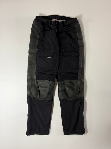Hein Gericke Leather Panel Motorcycle Cargo Pants Knee padded  (W:38) (L:45)