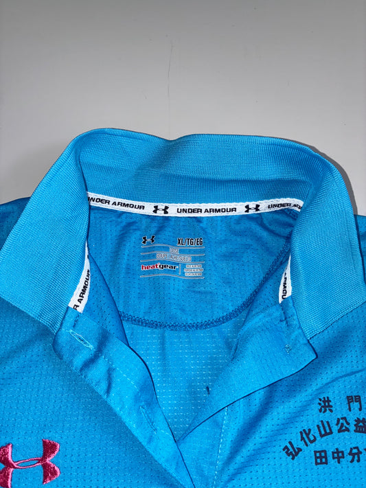 Under Armour Heatgear Loose Fit Polo – Sky Blue (L)