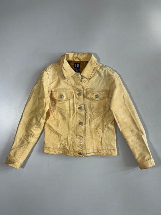 Gap Premium Original Pure Leather Jacket Womens (S)