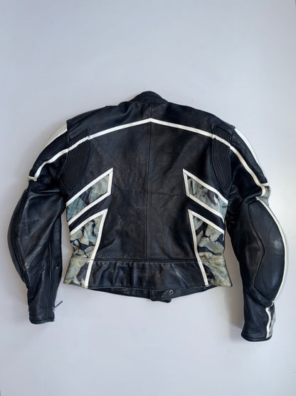 !            Ultra Premium Pure Leather Racing Jacket (PADDED) (S)