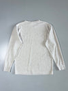 Polo Ralph Lauren Sleepwear Waffle Knit Thermal Tee White Green Tipped Crewneck (XL)