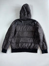 Big Train Osaka “Puffer Jacket Grey Sherpa-Lined Hood (XL)