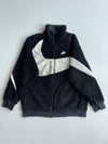 Nike Black Reversible Sherpa Fleece Jacket (XL)