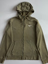 Nike | Olive Green Zip Hoodie (L)