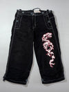 Lefties Dragon Print Cargo Pants (W:34) (L:32)